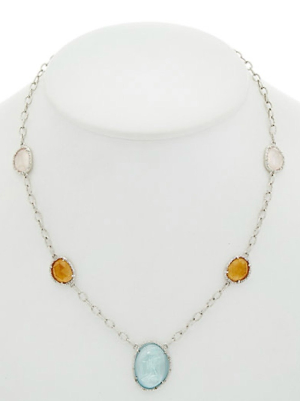 Phillip Gavriel Silver 0.17 ct. tw. Diamond &  Gemstones